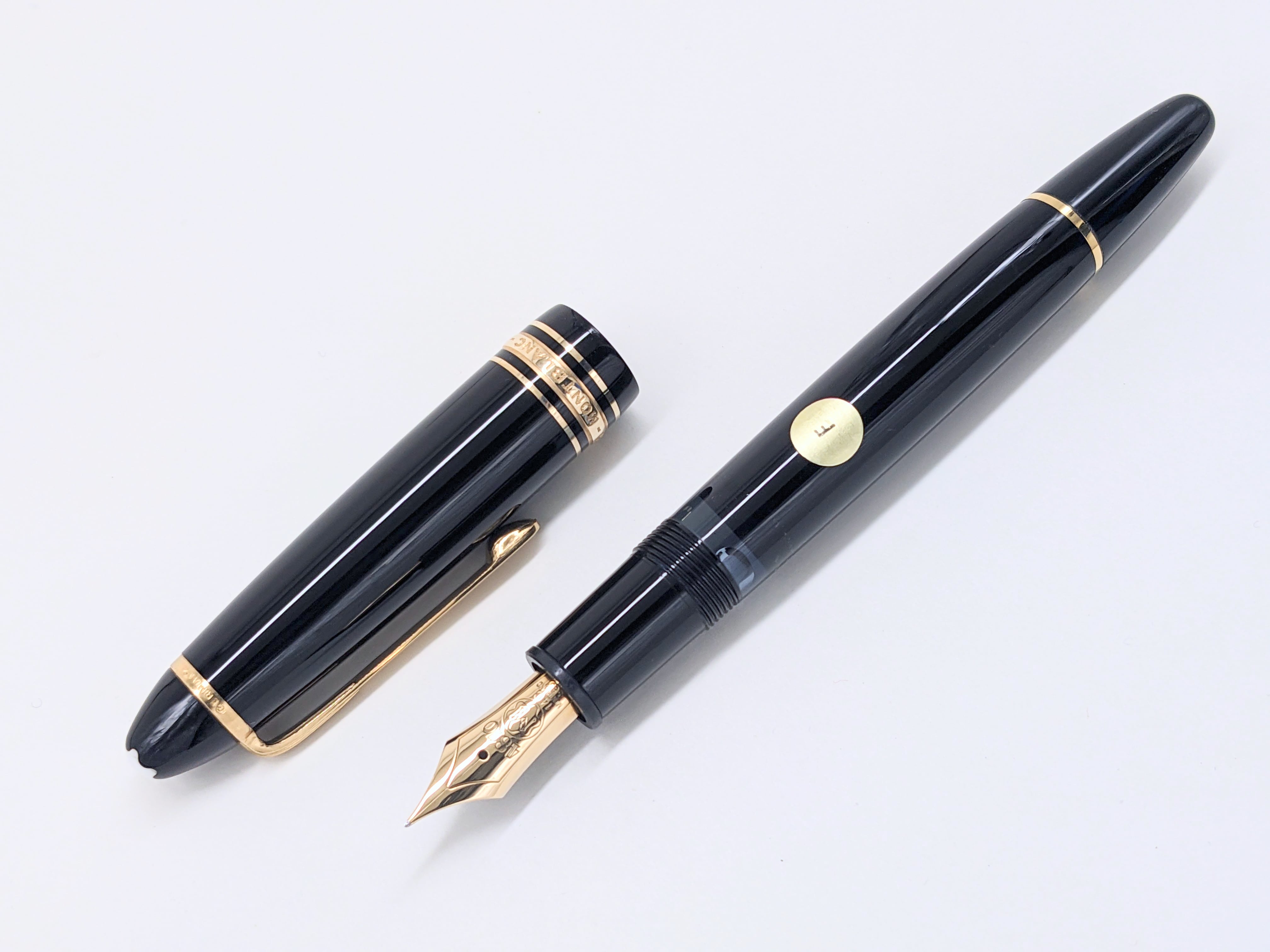 MONTBLANC モンブラン マイスターシュテュック 146 万年筆 14K 7c31a90ee94206bbb082c0628399a1