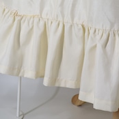 フラダンス 衣装 ワンピース ドレス ホワイト系 マーメイドライン エムエムジェイ ハワイアン フリル MermaidLine MMJ オフホワイト アロハ フラ ダンス レッスン 練習 光沢感 高級感 無地 シンプル 華やか 大人っぽい 上品 さわやか フラダンス衣装 おしゃれ ドレストップス ハワイ風 大人用 レディース シンプルデザイン フリルデザイン