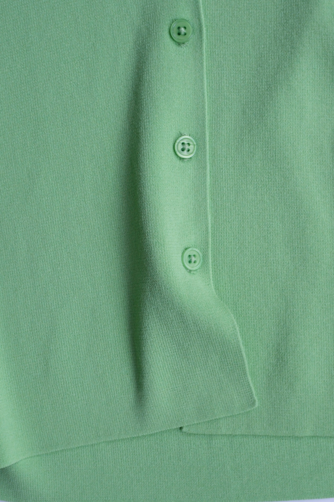 Marimekko apple green v neck cardigan