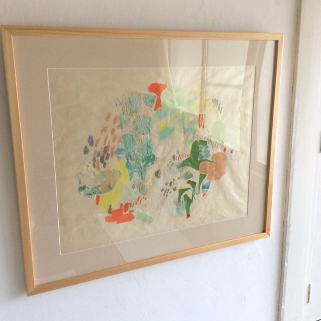 garden Ⅰ【原画】額装込み