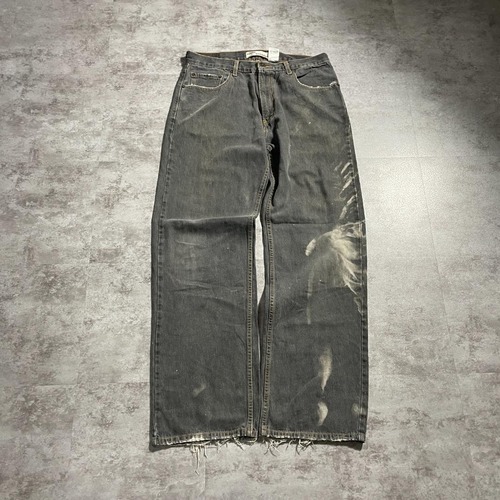 【W34 L34】 香港製 usa levi's 先染ブラック 569