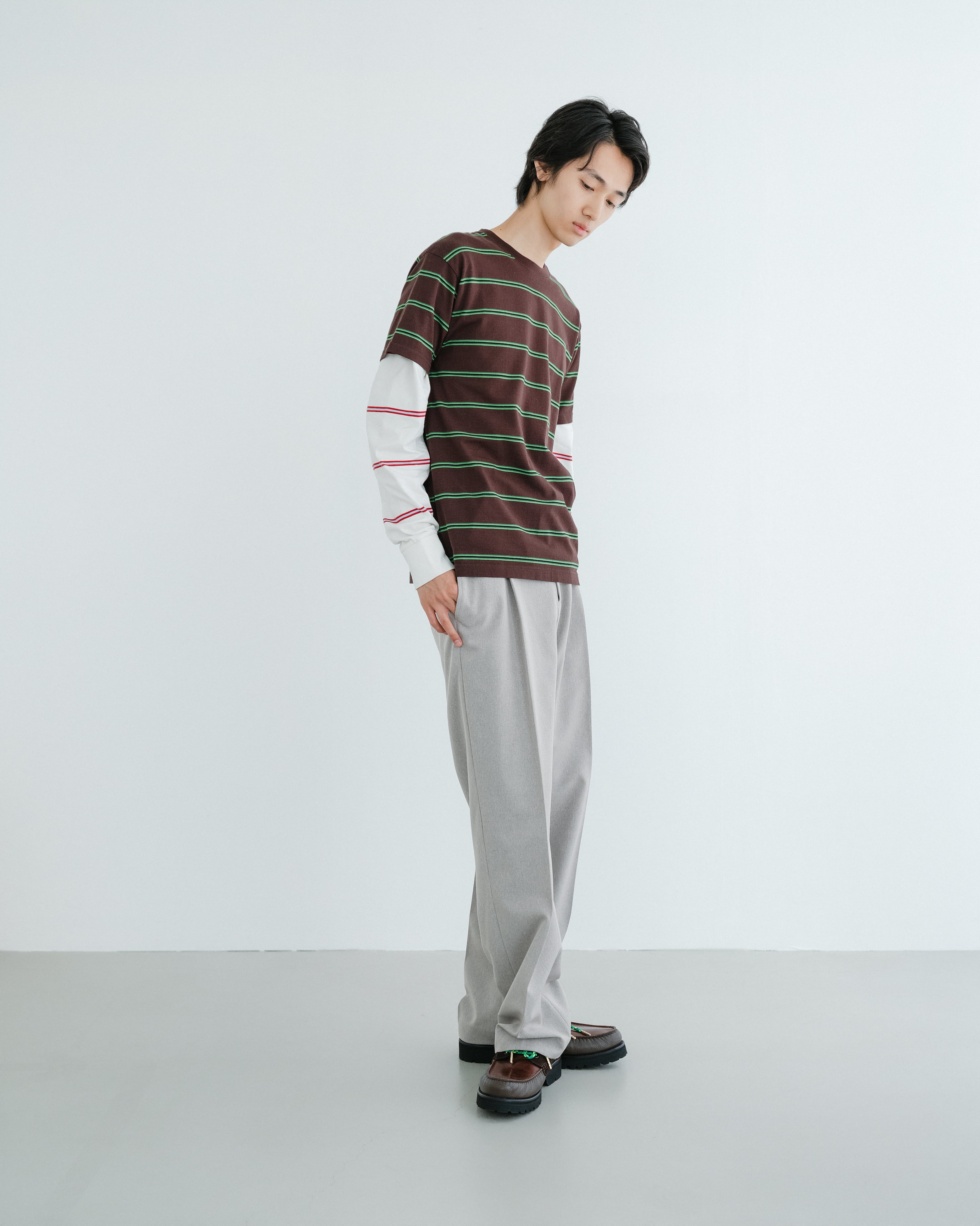 Border long sleeve tee（WHITE） | TTTMSW