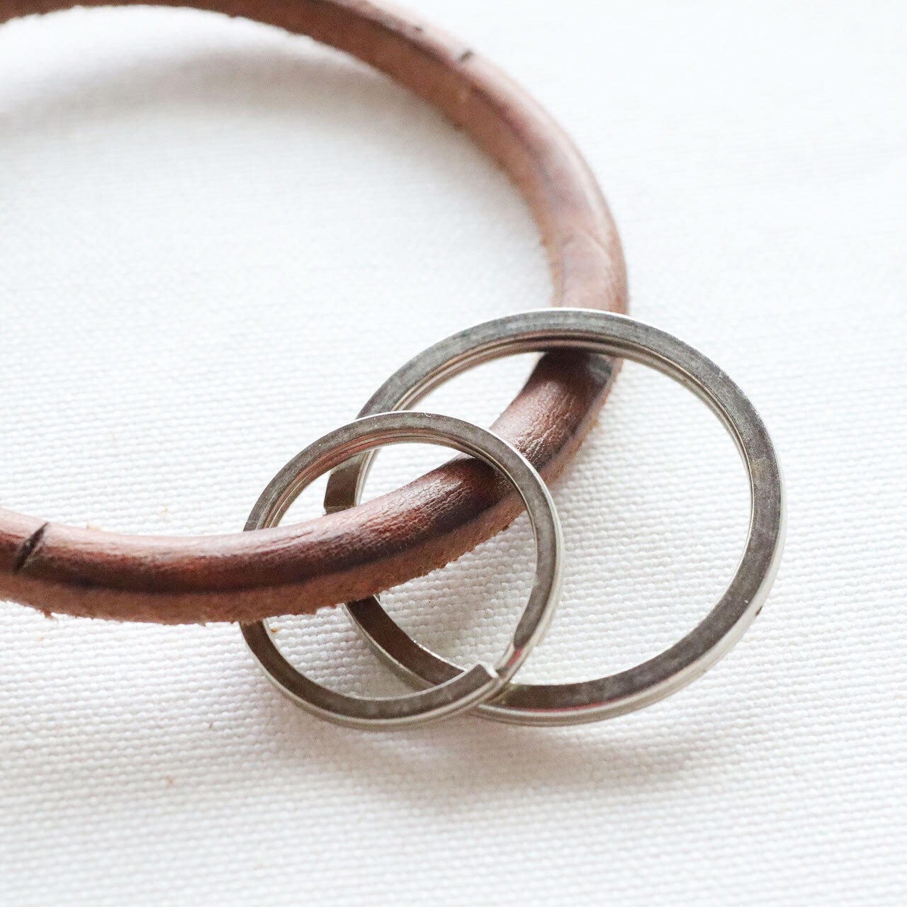 アッセンブル レザーキーリング｜Assemble ONE-OFF Leather Keyring｜A005