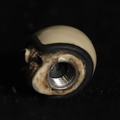 VINTAGE HELL'MET VALVE CAP /CT125ブラウン