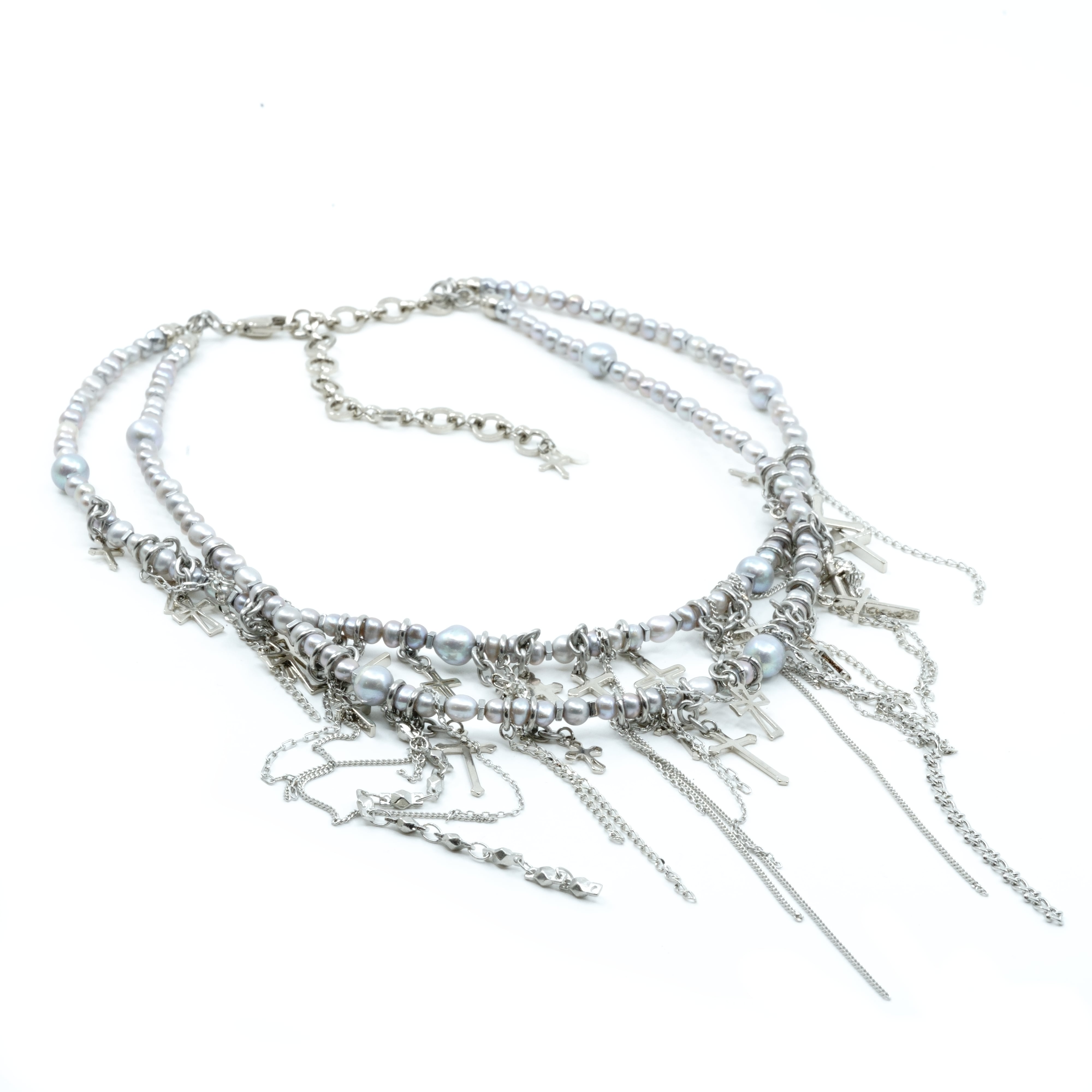 gunda<ガンダ>JUNK HEAVEN PEARL NECKLACE [ジャンクヘブン パール