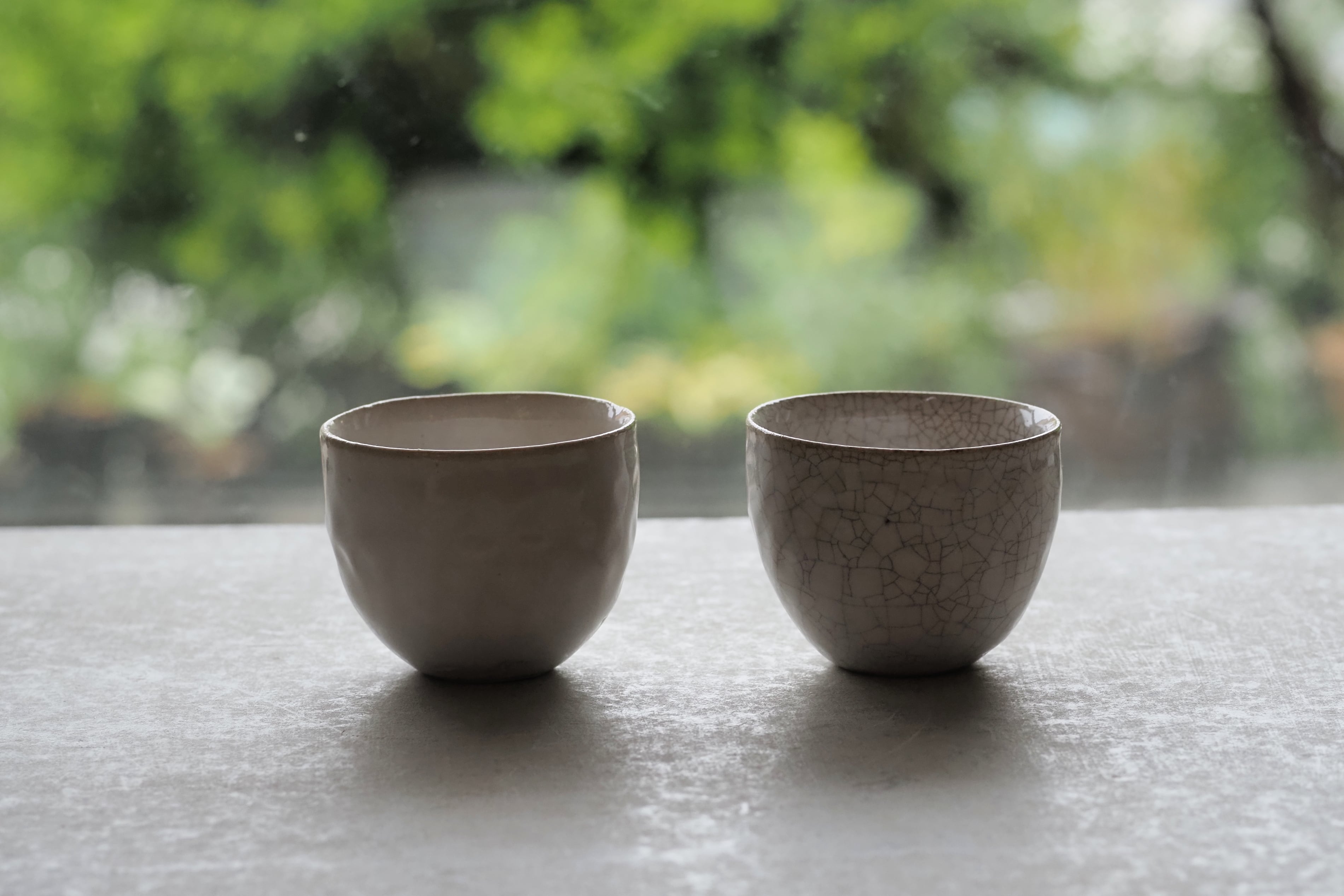 村上躍 1.藁白釉茶杯 | 陶屋なづな