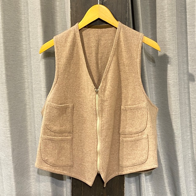 40'S F/Z WOOL VEST