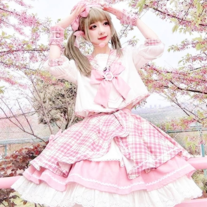 アイドル　衣装　オリジナル　３点セット 7c362ace6ed16149969d9784422d52