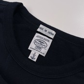 BOAT HOUSE ボートハウス ロゴプリント エルボーパッチ スウェット トレーナー シャツ サイズ 3 /ネイビー×ゴールド/Vガゼット