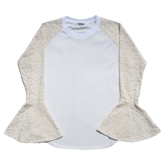 YAGI first raglan sleeve (White)