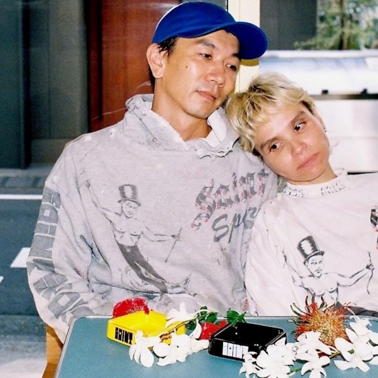 【SAINT Mxxxxxx】SM-HR1-0000-C31/ALX_HOODIE/DRAWING/GRAY - 8