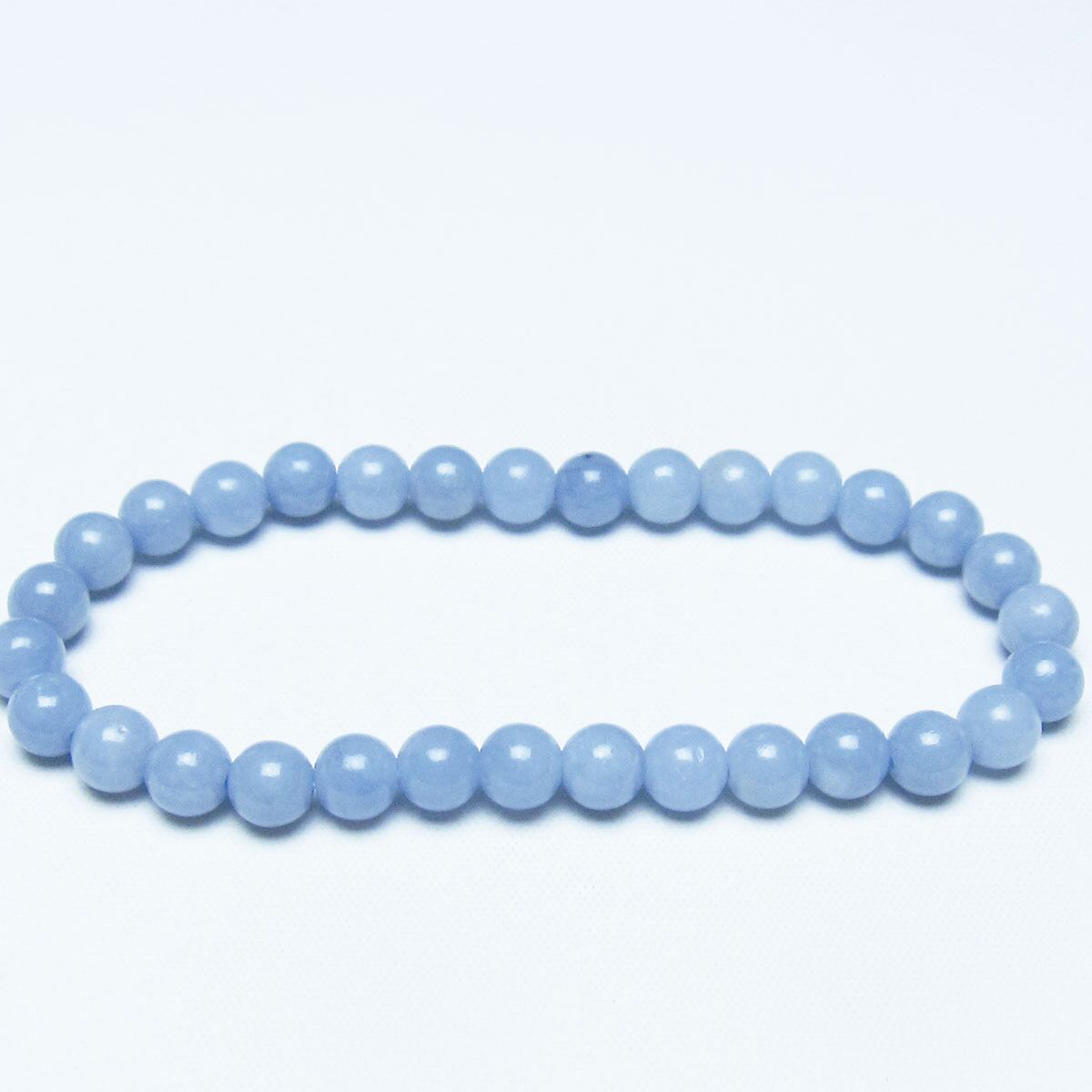 エンジェライト ブレスレット 6mm 一点物 メール便可 111-49483