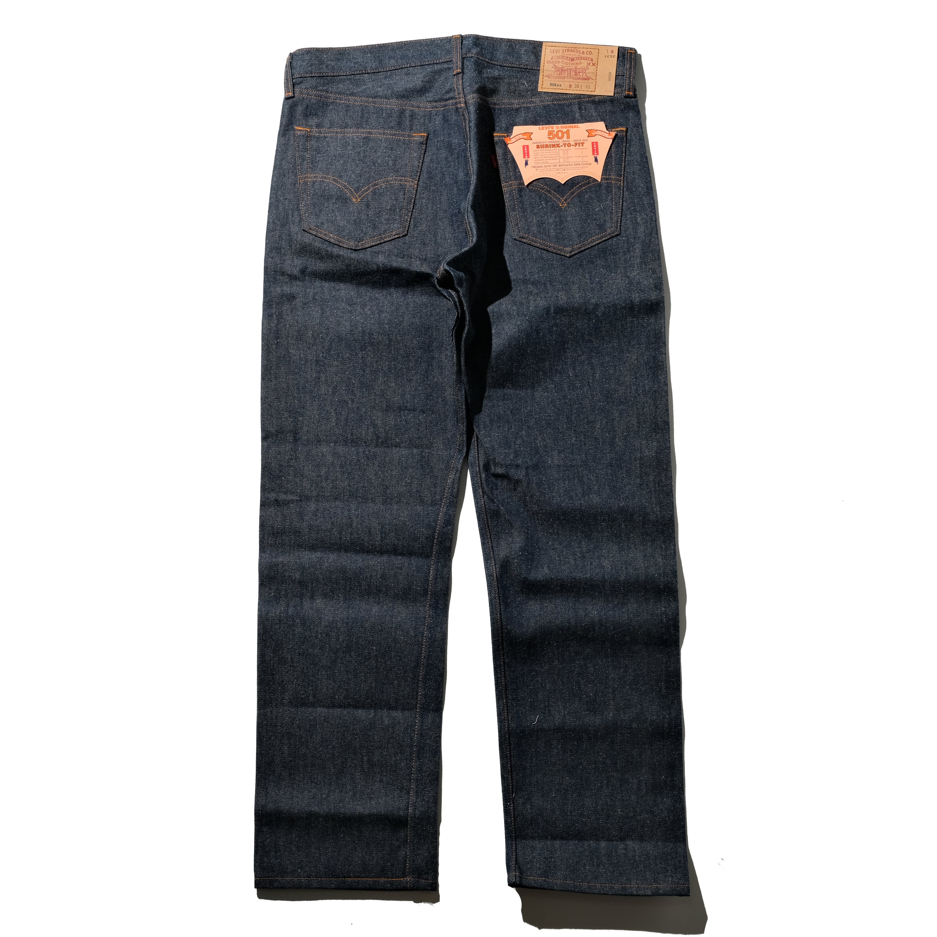 DEAD STOCK 97's Levi's 501 denim pants made in USA size 36×31