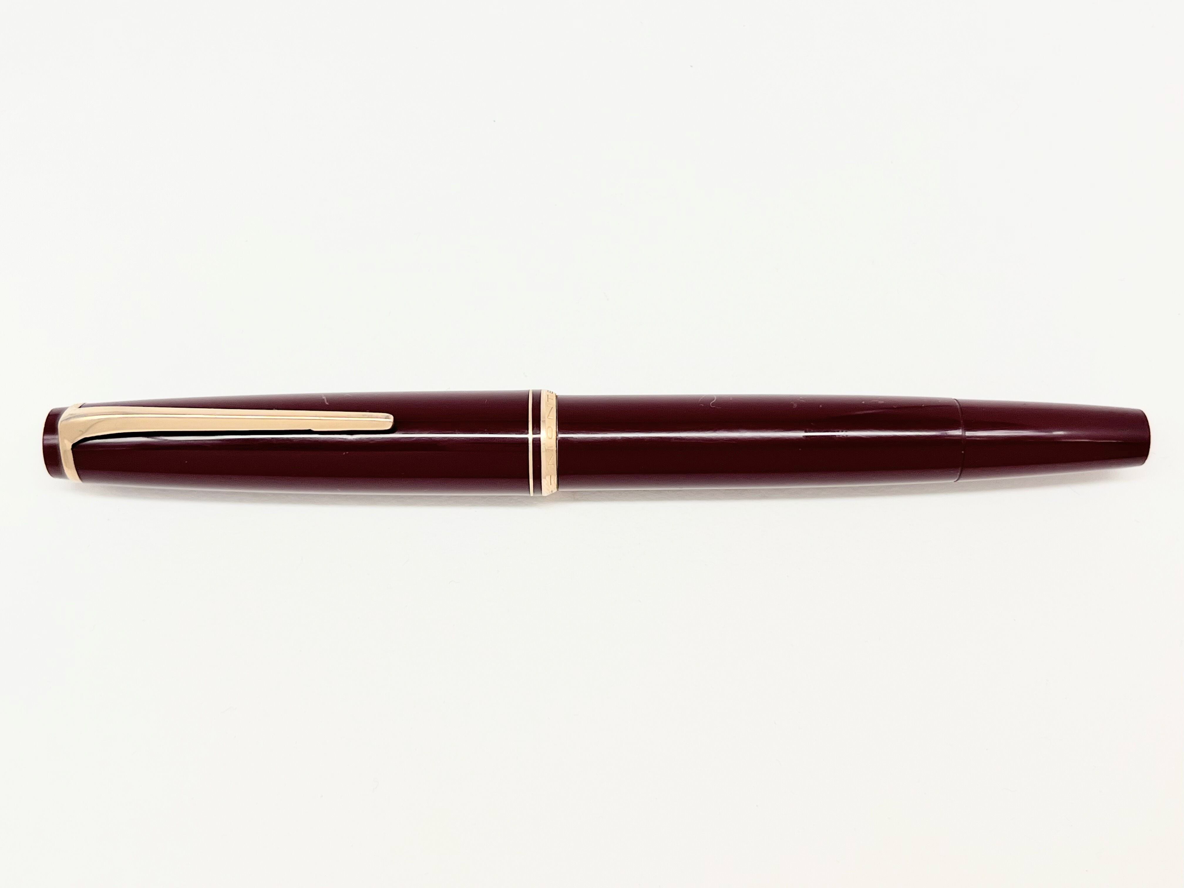 60s モンブラン No 24 ボルドー MONTBALNC No 24 （細字） 14K