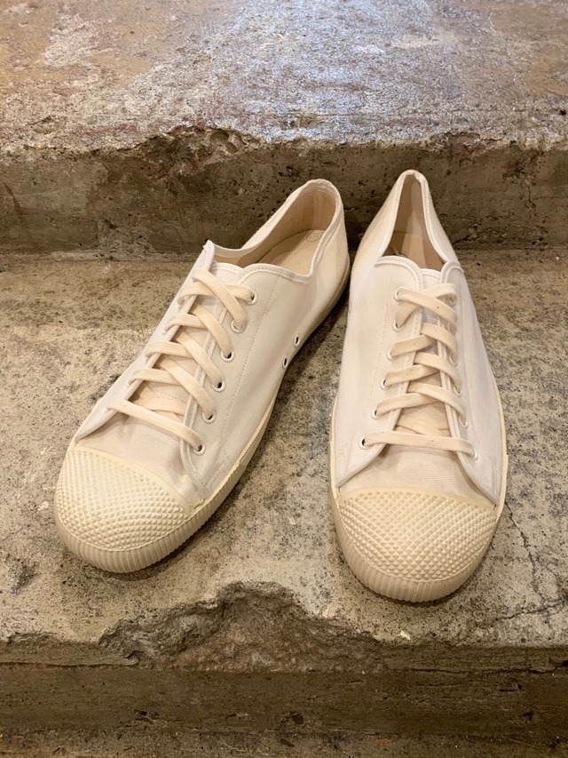 70-80's british army canvas shoes deadstock uk10