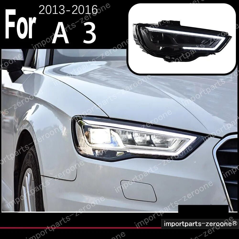アウディ A3 8V 2013〜2016 アップグレードヘッドライト 右ハンドル用