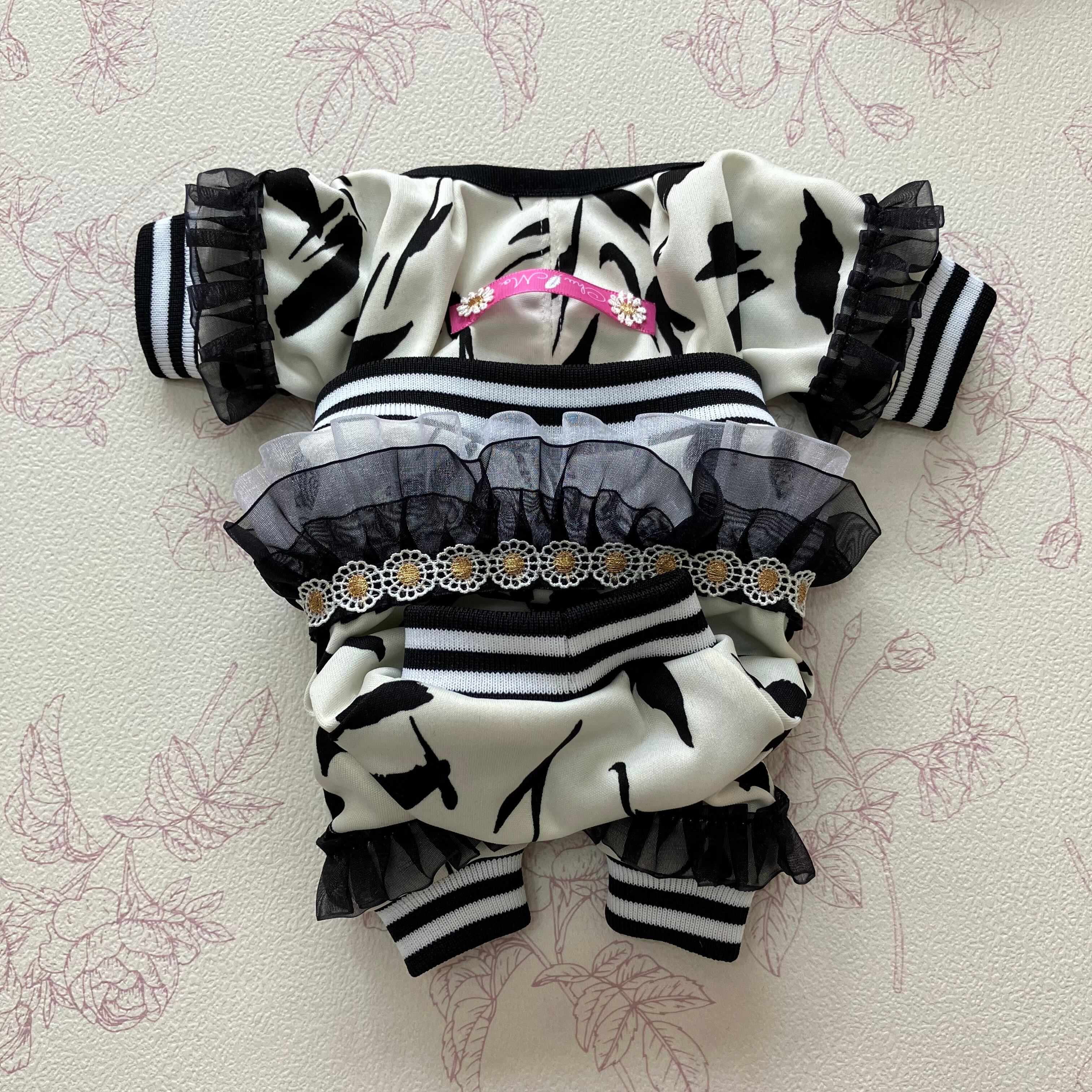 犬服ハンドメイド　リボンロンパ 犬服ハンドメイドリボンロンパ