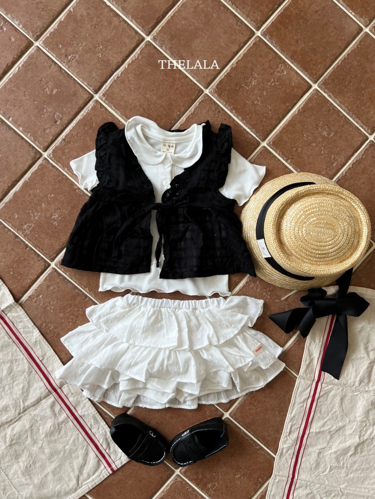 [THELALA] underpants tiered skirt / [더랄라] 속바지캉캉스커트