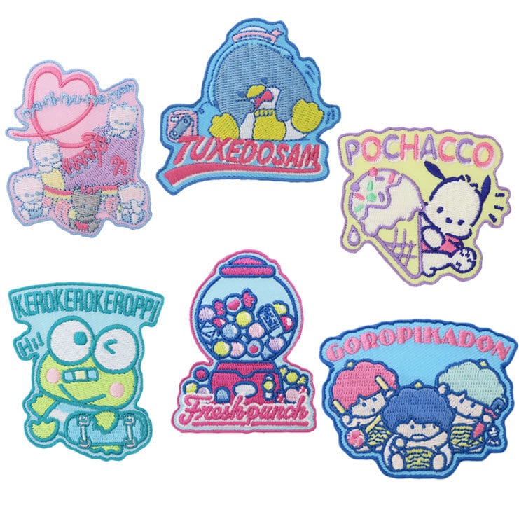 シールワッペン サンリオ なつかしキャラクター | ワッペン屋 läikkä