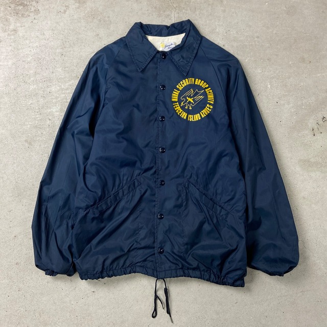 70年~80年代 USA製 Swingster コーチジャケット NAVAL メンズS 古着 