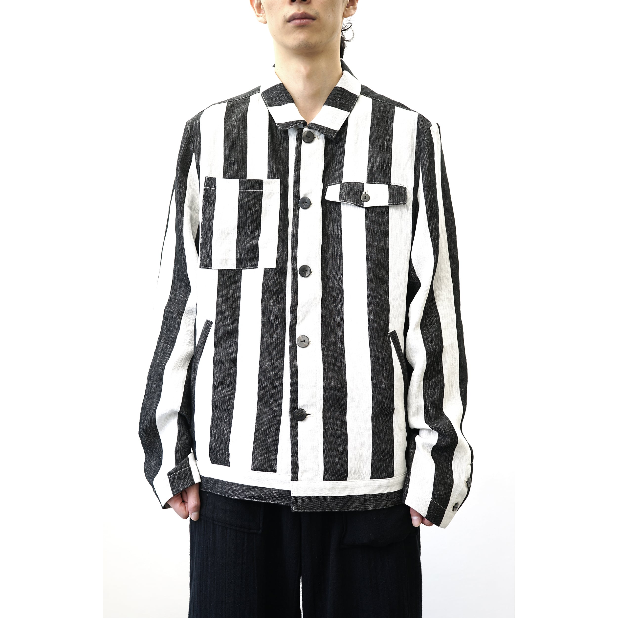 美品 クジャク Setogaya Jacket 21AW ジップアップ ブラック