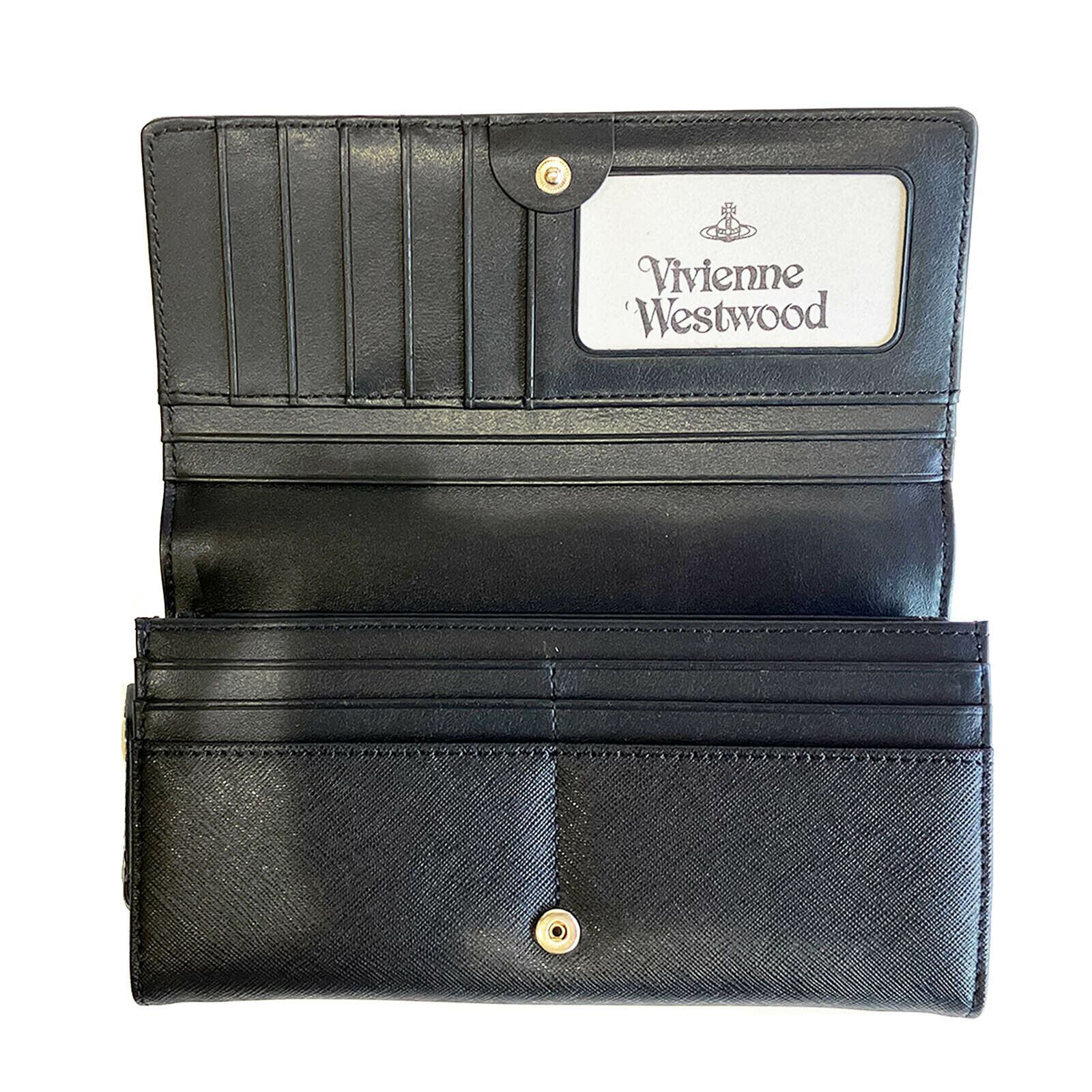 0052 Vivienne West wood 長財布