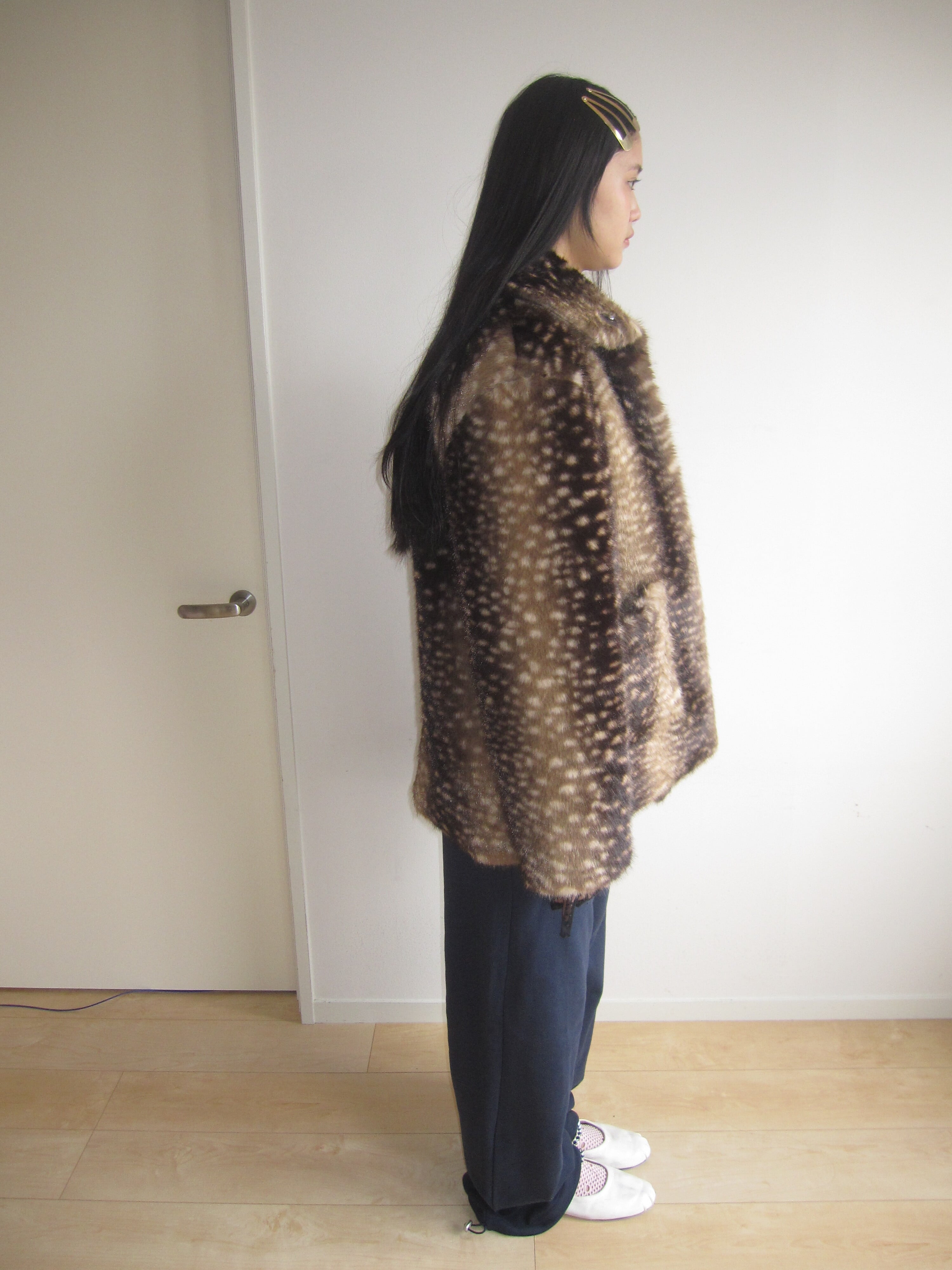 Bambi Fur Jacket brown | n.k atelier