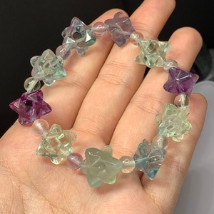 フローライトこんぺいとうブレスレット