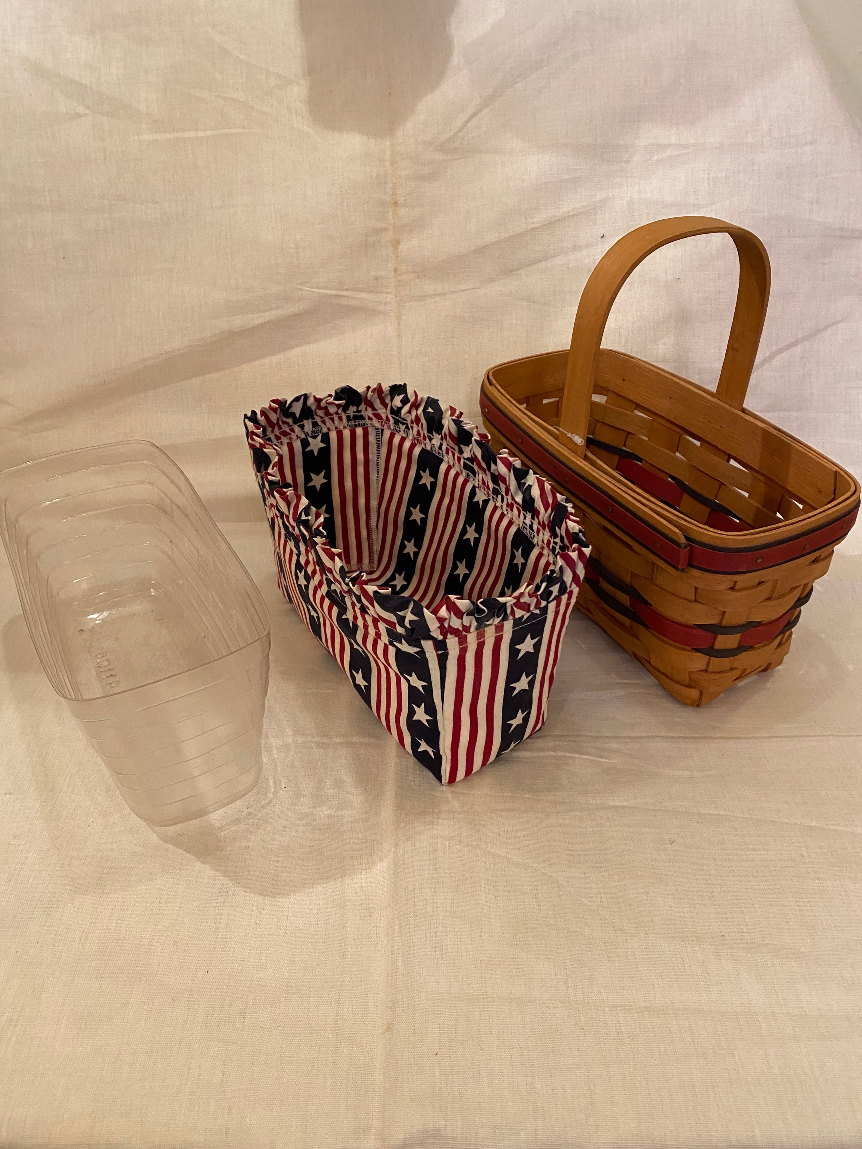 Longaberger Basket (Stars & Strips) | atelier nui