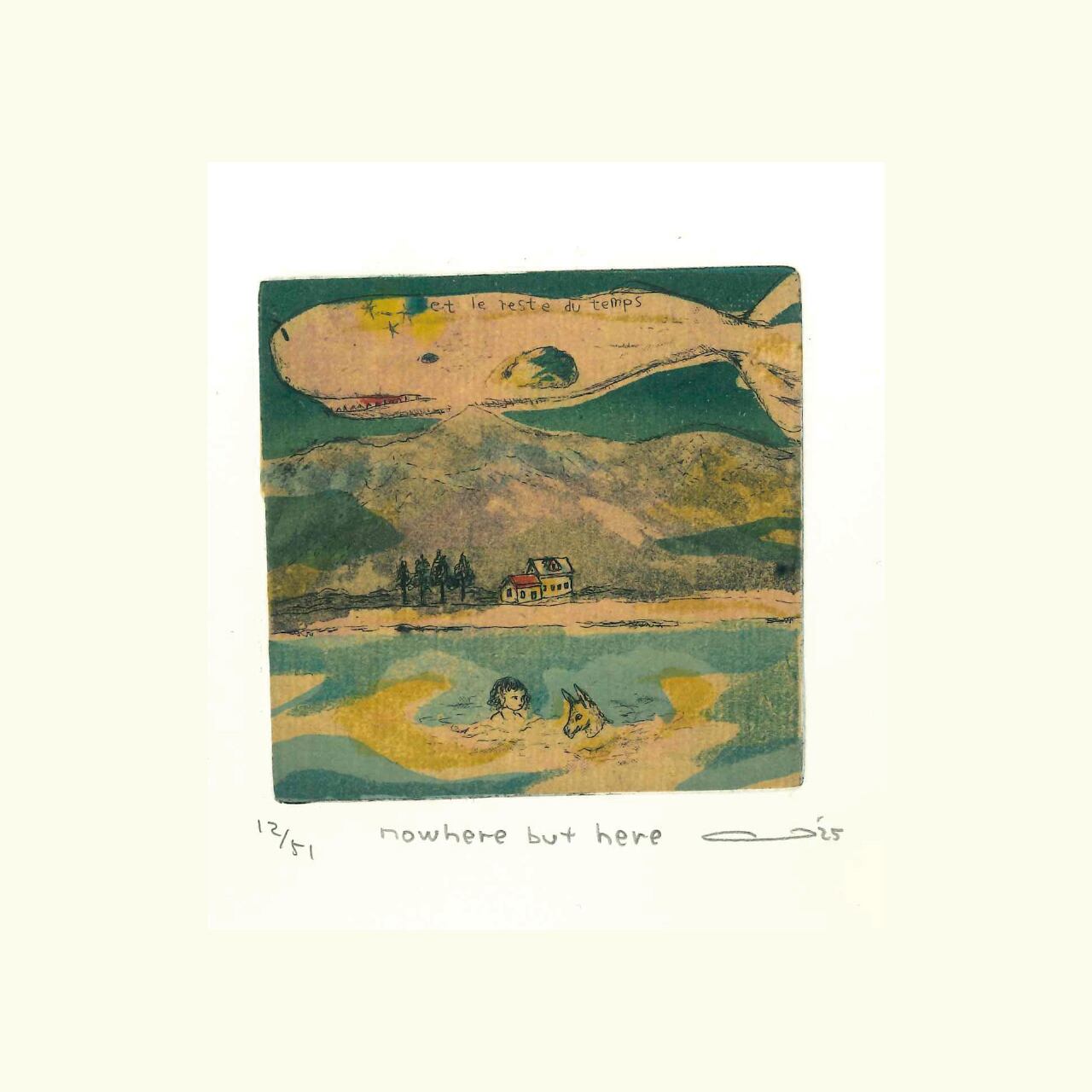 銅版画：イシイアツコ「nowhere but here」 | ON SUNDAYS