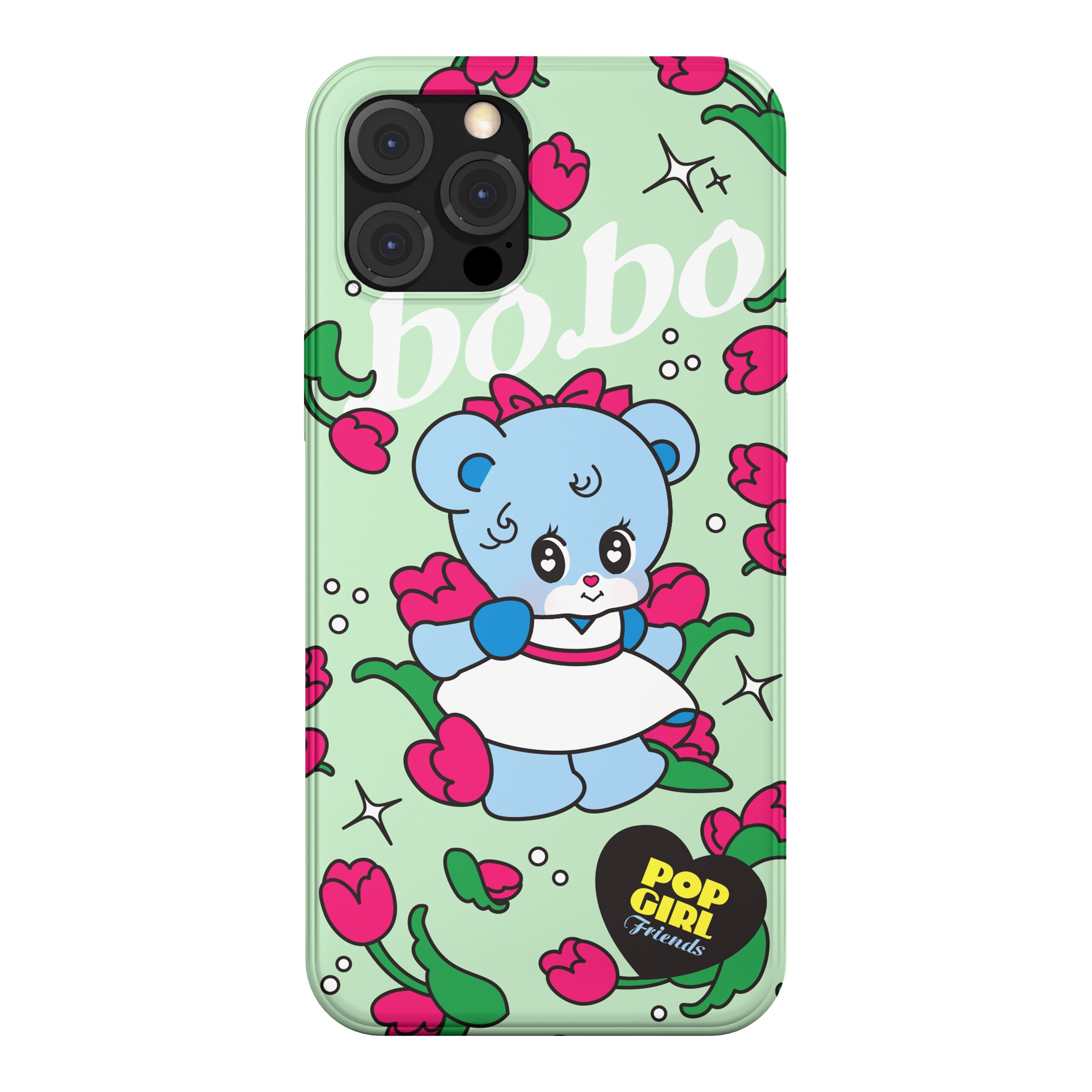 韓国 スマホケース Popgirl Friends かわいい イラスト キャラクター デザイナーズ Iphone Android対応 携帯カバー くま Bobo 韓国スマホケース専門店 Korean Case