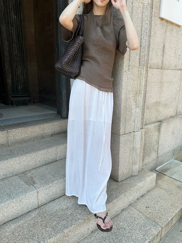 【予約】natural mood knit sk
