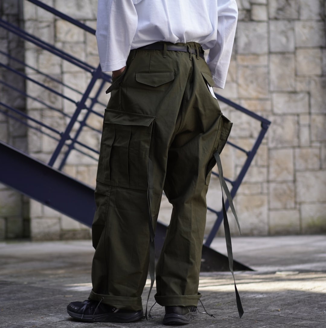 TUKI(ツキ)/field cargo カーゴパンツ TUKI field cargo / white 【正規販売店】原田服飾研究所 カーゴ