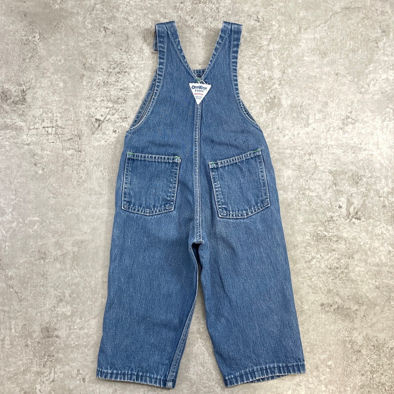 kids】70年代 USA製 OSHKOSH オシュコシュ デニム オーバーオール