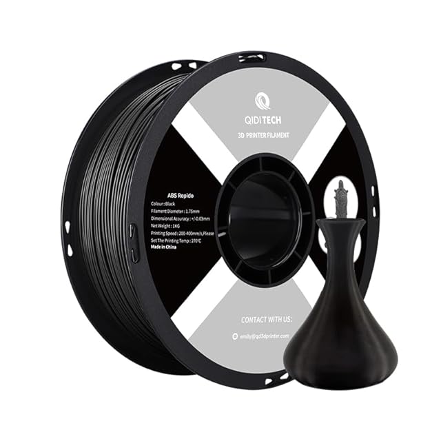 QIDI TECH ABS Rapido フィラメント 1.75mm, 3Dプリンター