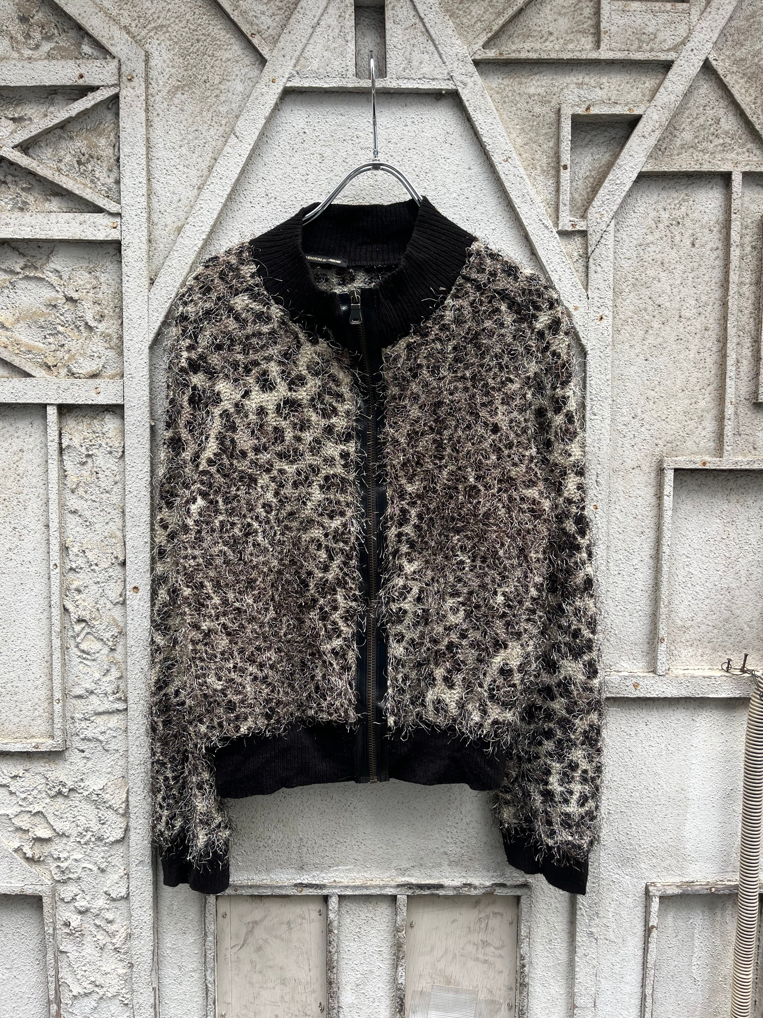 "LEOPARD" fur blouson / made in ITALY