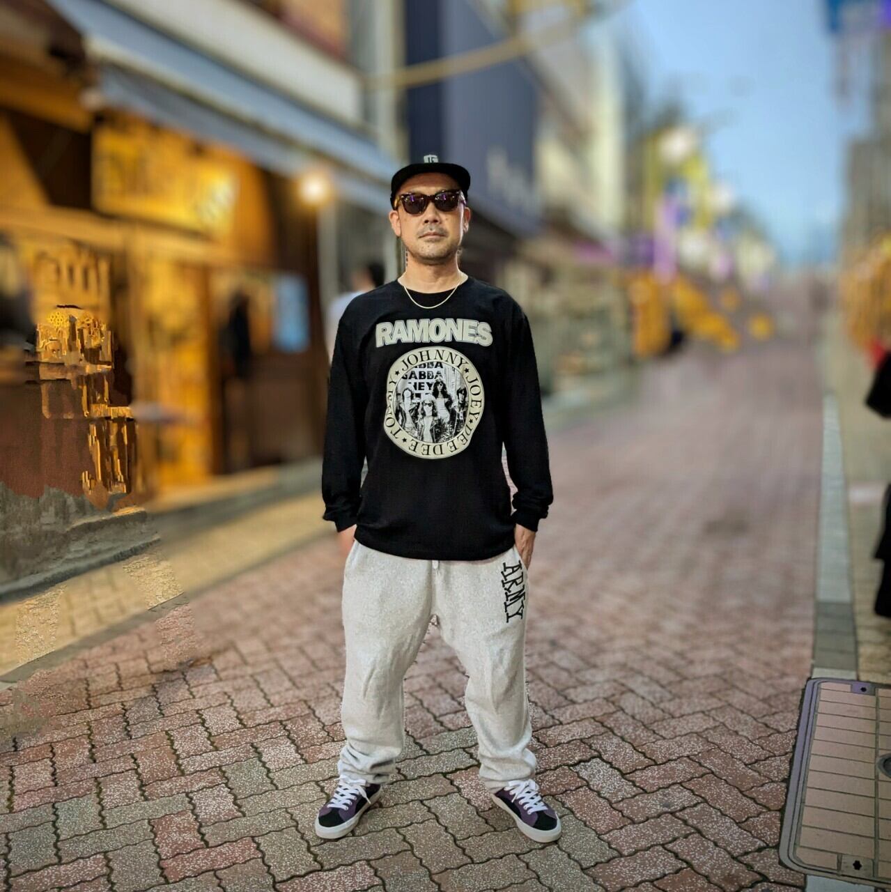 ☆【Ramones(ラモーンズ)】 バンド長袖Tシャツ / ロンT / 長袖 ☆【Ramones(ラモーンズ)】 バンド長袖Tシャツ / ロンT / 長袖