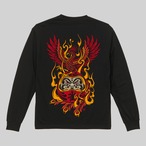 四神獣 L/S TｰShirt 黒【TIKTOK】