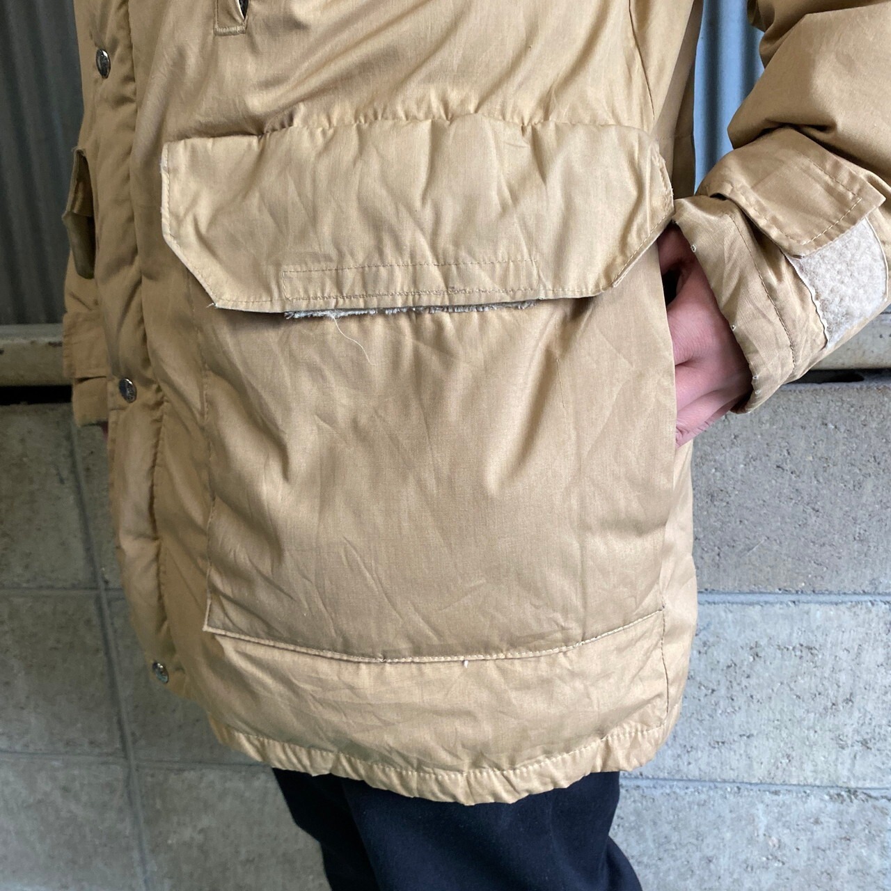 70年代 茶タグ USA製 THE NORTH FACE ザ ノースフェイス SEROW セロー 