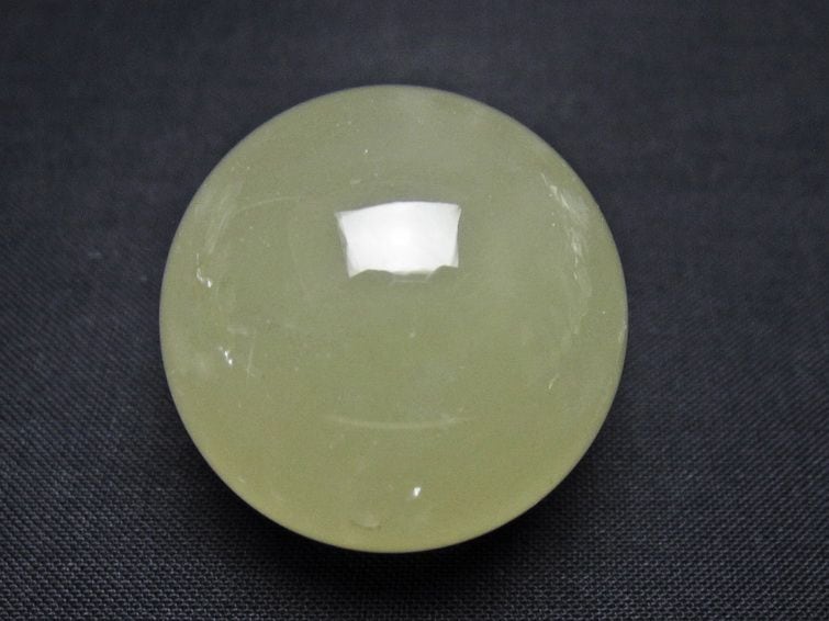 シトリン 丸玉 32mm シトリンクォーツ スフィア 置物 一点物 141-7932