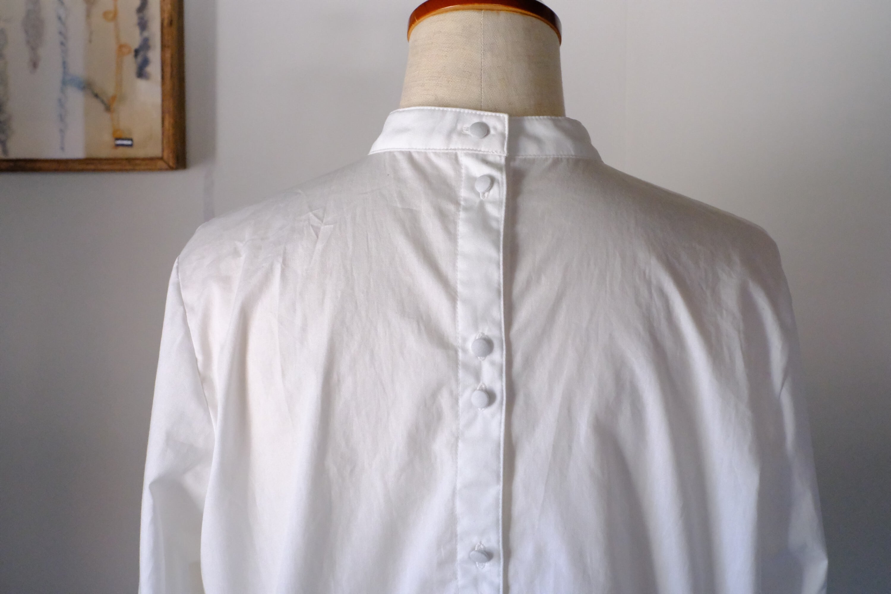 バックボタンブラウス CL-159