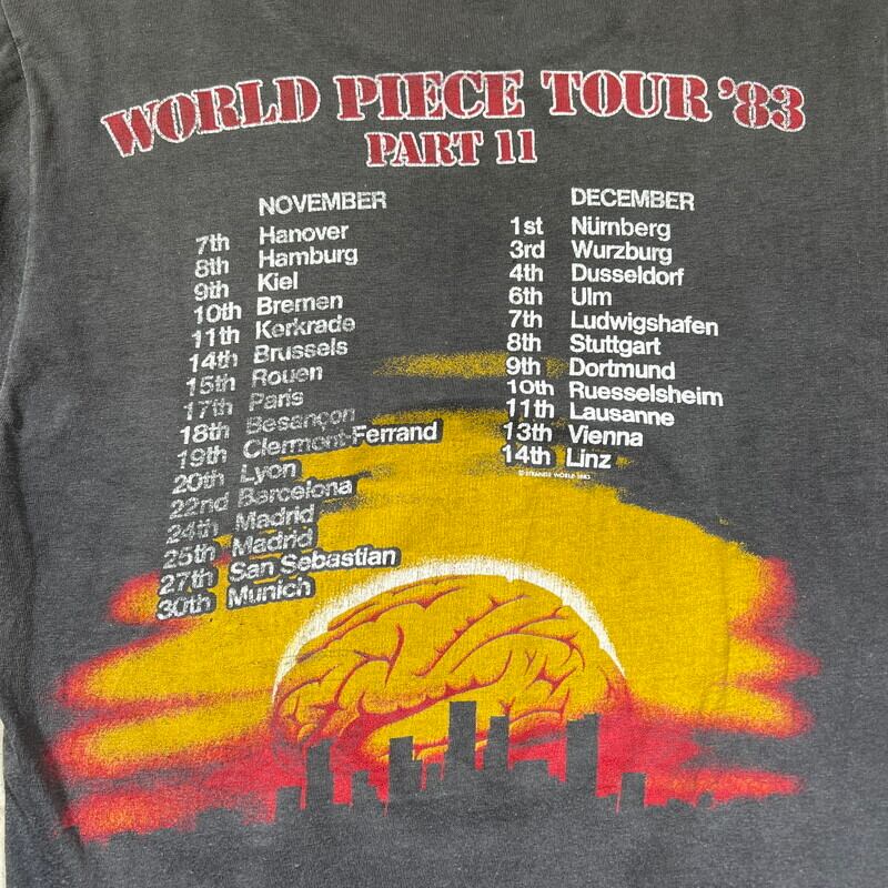 80's IRON MAIDEN アイアンメイデン WORLD PIECE TOUR'83 PART11