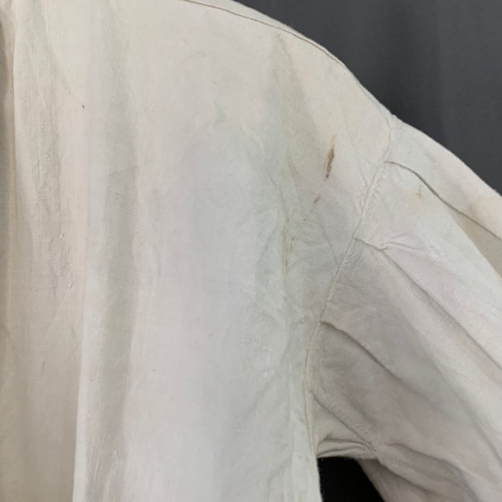 20s アンティーク French Linen フレンチ リネン スモックシャツ
