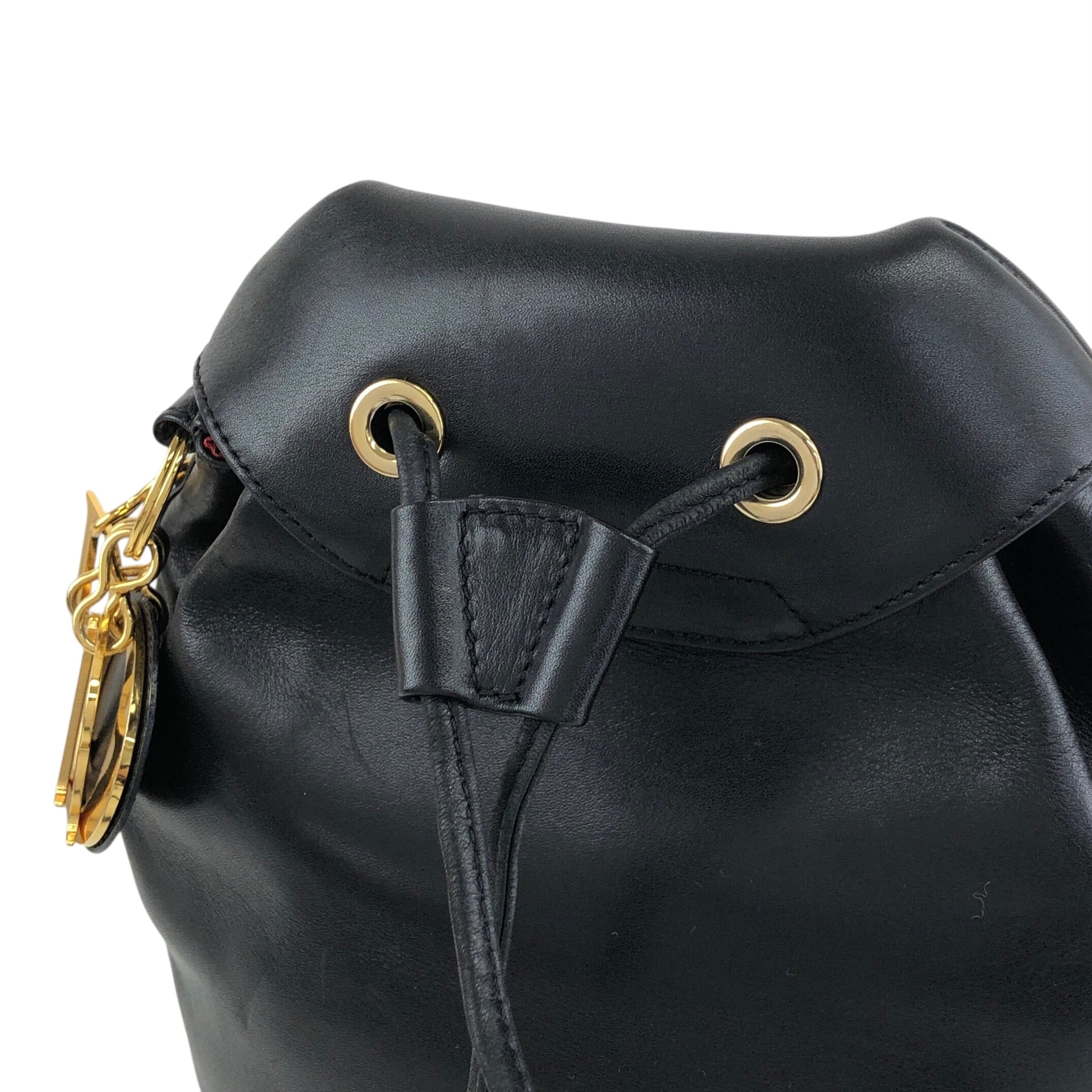 Christian Dior クリスチャン ディオール バックパック ブラック ロゴ