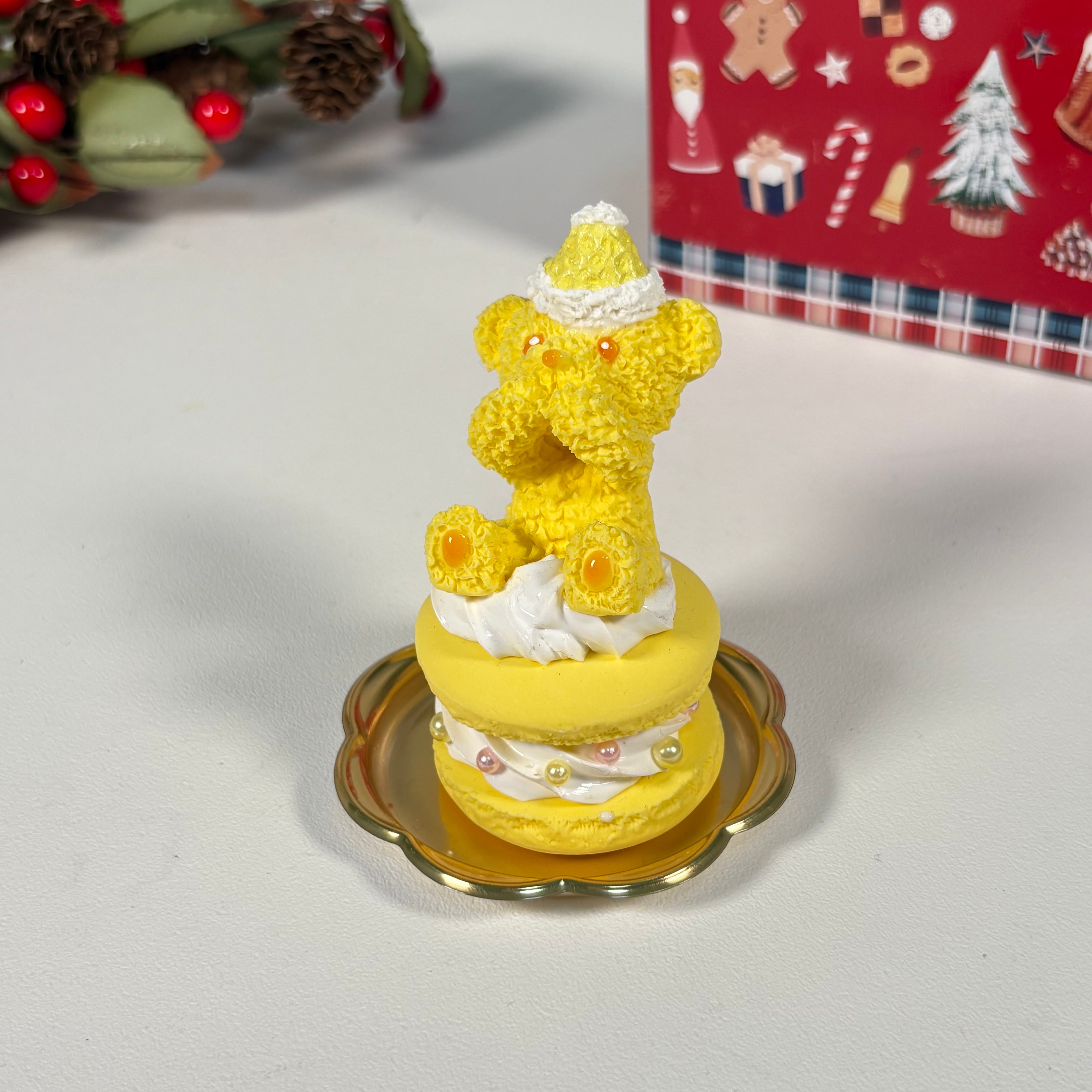 サンタクマカロンのオブジェ