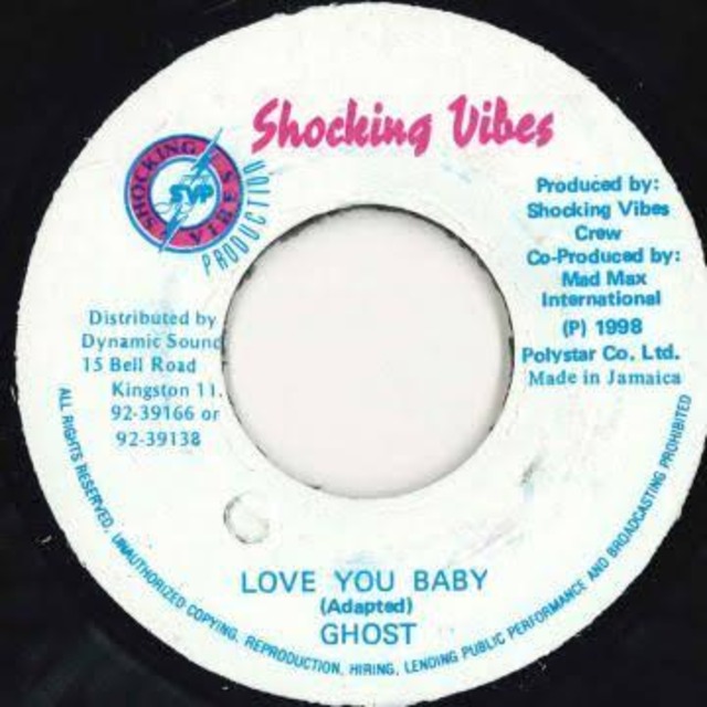 LOVE YOU BABY / GHOST 7inch