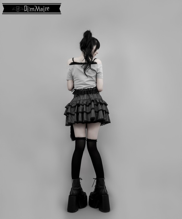 キャミオフショルT【Gray】