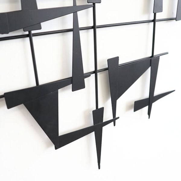 アイアンウォールアート トライアングル 壁飾り ウォールデコ 壁掛け
