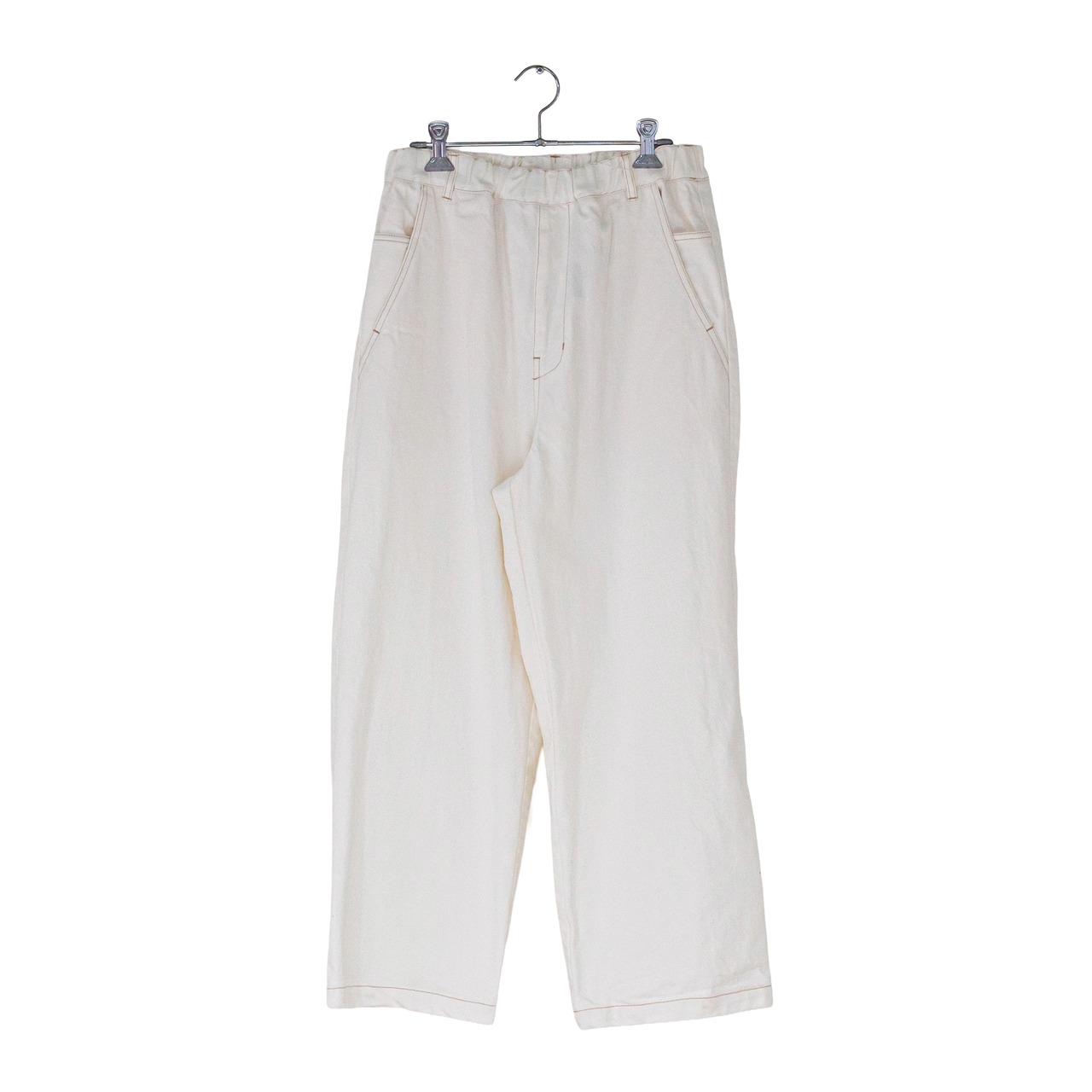 MADE IN JAPAN DENIM EASY PANT"WHITE"/VENT BLANK/デニム/デニムパンツ/ホワイト/ホワイトデニム