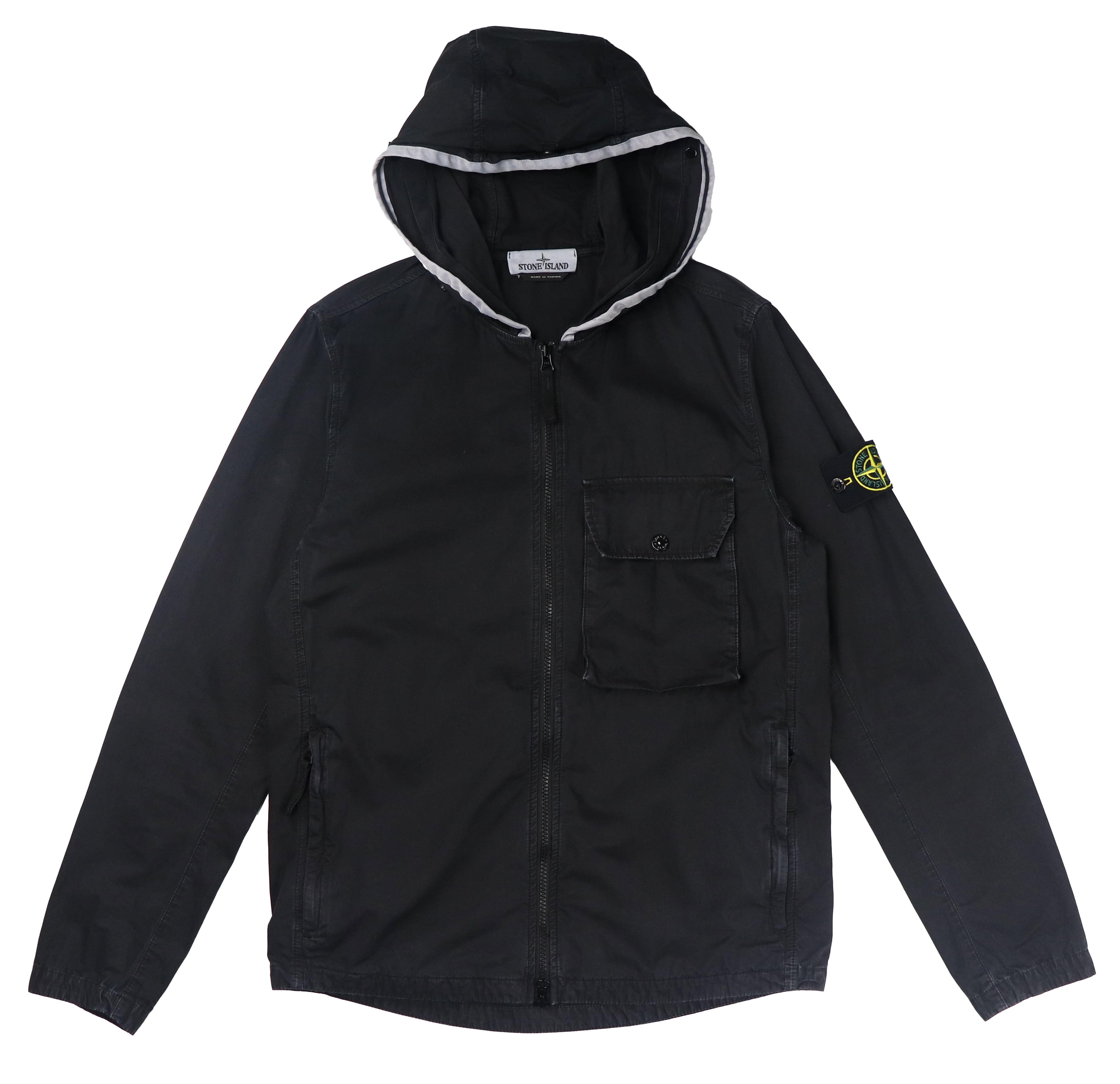 21AW Stone Island GarmentDyedZipUpHoodedJacket